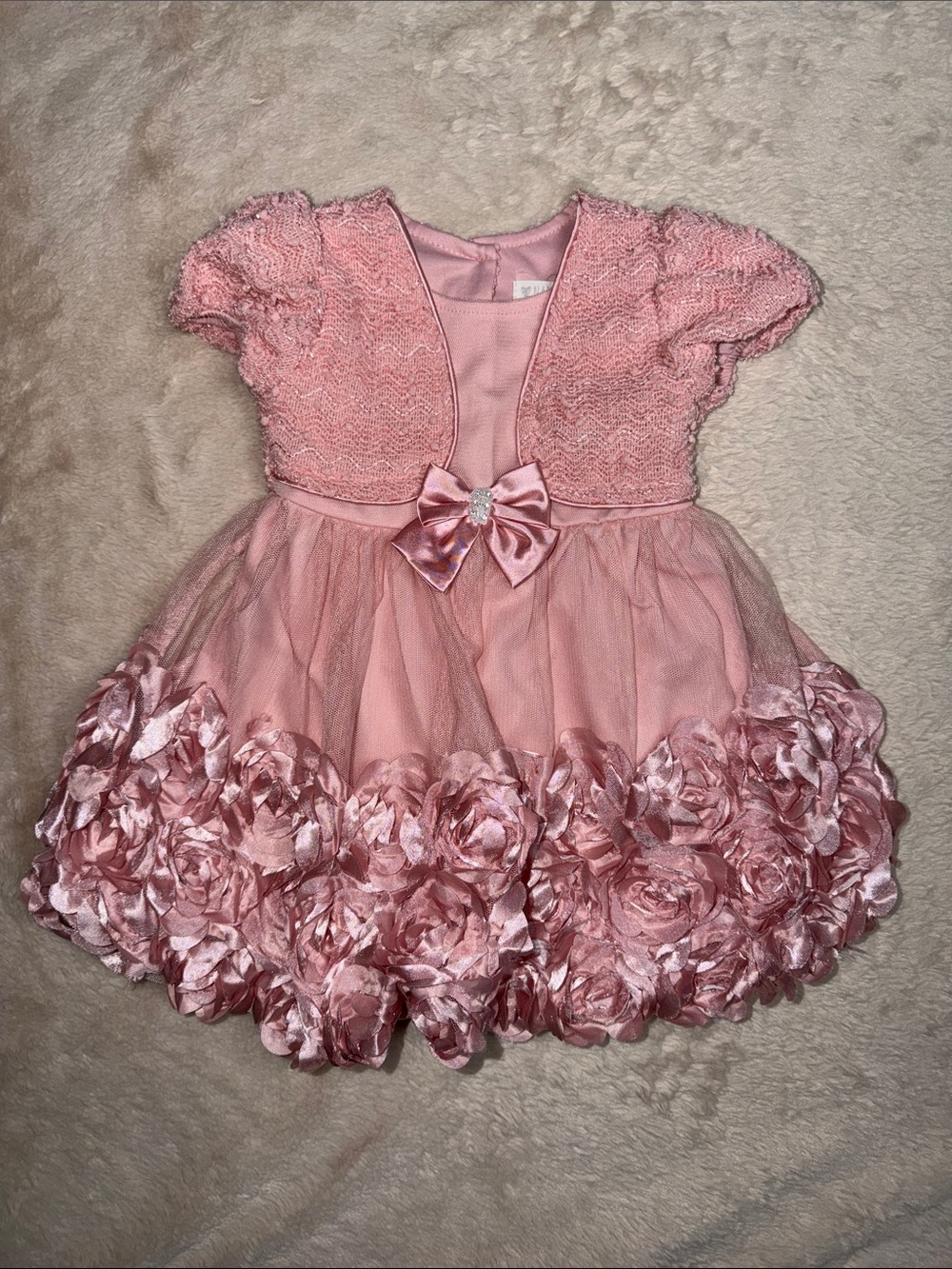 Nanette Baby Pink Tulle Formal Dress